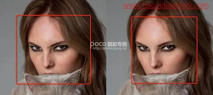 人像磨皮，高低频快速给商业人像磨皮_www.haoyidiansheji.com