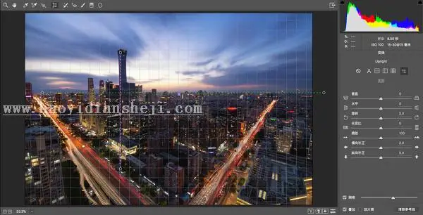 夜景调色，城市风景夜景调色经验分享_www.haoyidiansheji.com