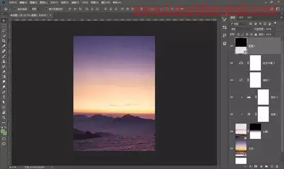 梦幻合成，通过PS制作一张告白气球与蒲公英的约定的超现实场景_www.haoyidiansheji.com