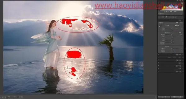 逆光照片，打造甜美的外景逆光人像照片_www.haoyidiansheji.com