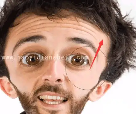人像恶搞，用PS中的反向美化制作人物头像搞怪表情_www.haoyidiansheji.com