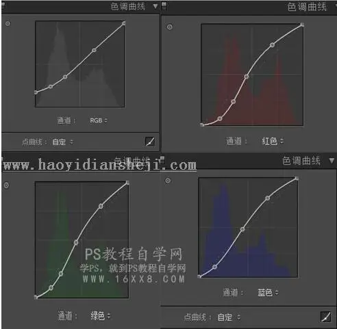 复古色，通过PS给人物调出复古柔光色调的照片_www.haoyidiansheji.com