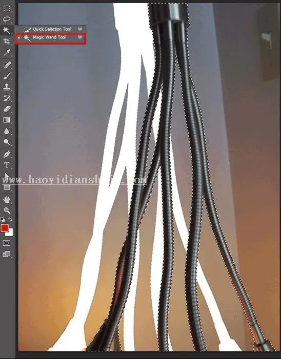 场景合成，用ps制作一个美轮美奂的科幻场景_www.haoyidiansheji.com