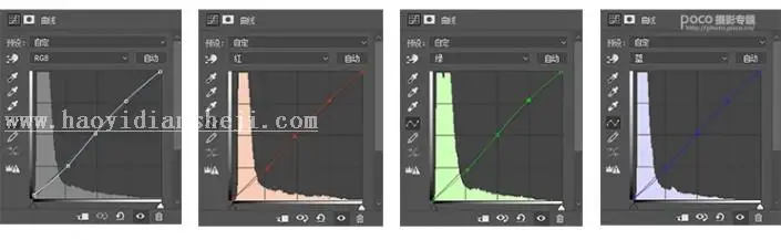 古风写真，通过PS制作夜景古风写真人像_www.haoyidiansheji.com
