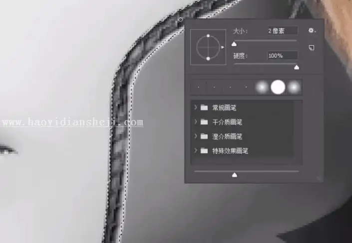 人物合成，手把手教你合成一款炫酷女机器人_www.haoyidiansheji.com