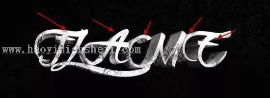 火焰字，通过PS制作炫酷的3D火焰文字_www.haoyidiansheji.com