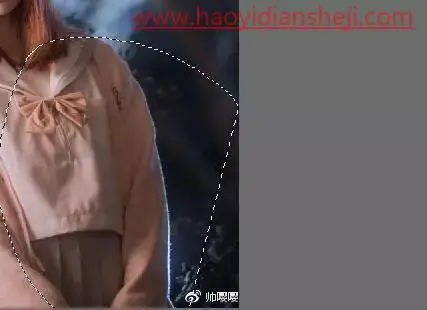 人物调色，用PS打造唯美的夜景樱花人像_www.haoyidiansheji.com