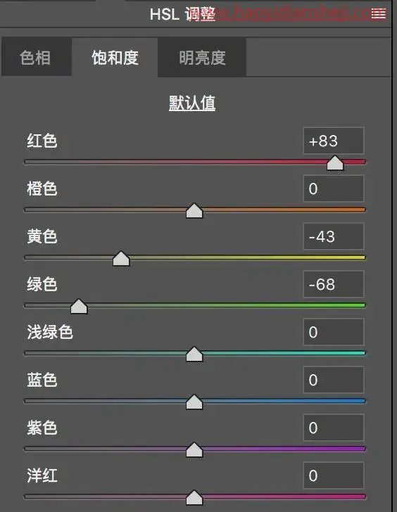 冷色调，调出高级感的森系人物照片_www.haoyidiansheji.com