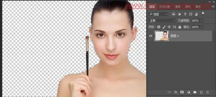 工具知识，用磁性套索工具快速换背景_www.haoyidiansheji.com
