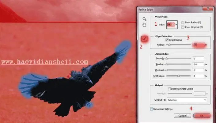 场景合成，在PS里创建一个魔幻瑰丽的场景_www.haoyidiansheji.com