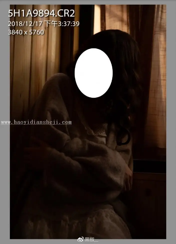 LR调色教程，用LR打造室内人像暖色写真_www.haoyidiansheji.com