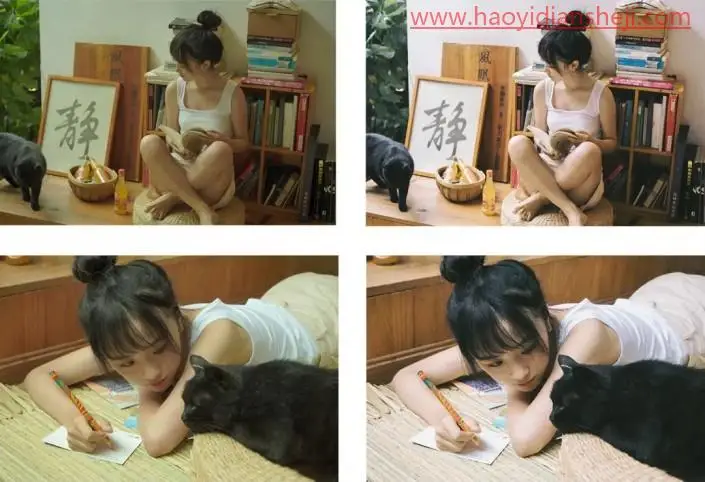 胶片色，调出阴天清新日系胶片色调_www.haoyidiansheji.com