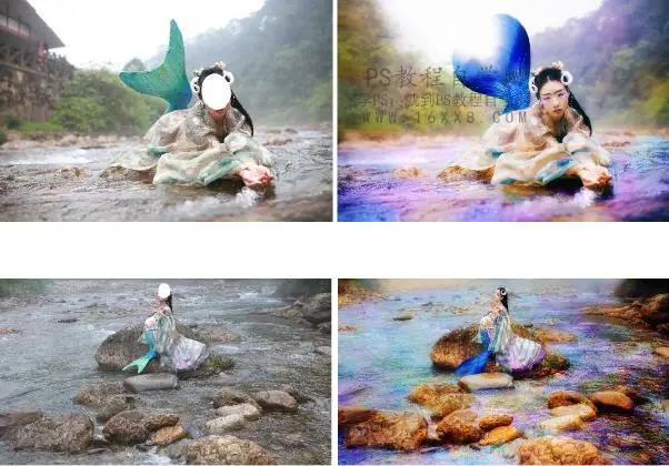 照片上色，通过实例给拍摄的外景人像进行上色_www.haoyidiansheji.com