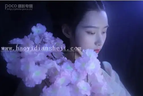 LR调色教程，通过LR给夜间拍摄的古装人像制造梦幻的效果_www.haoyidiansheji.com