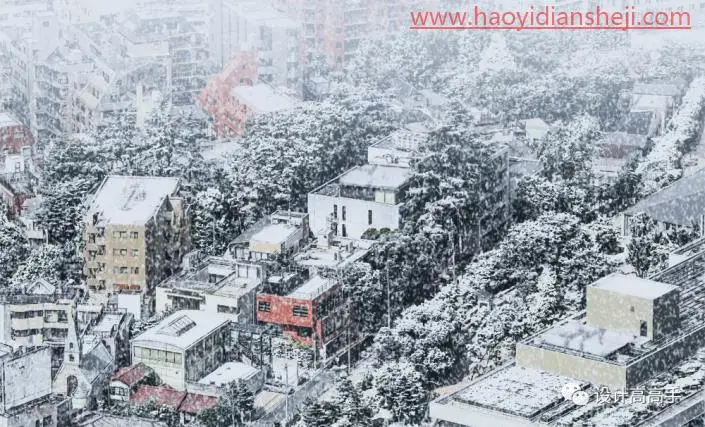 雪景效果，制作逼真的冬季下雪效果_www.haoyidiansheji.com
