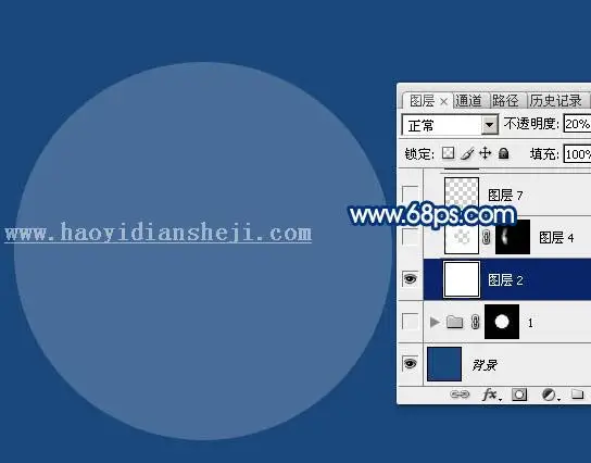泡泡教程，鼠绘白色透明泡泡教程_www.haoyidiansheji.com