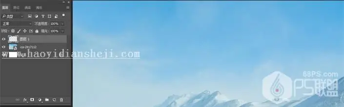 冰雪效果，制作结冰的冰块鱼效果_www.haoyidiansheji.com