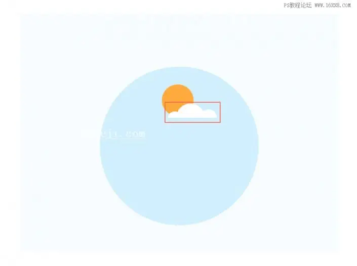 插画制作，绘制简单的乡间村庄静谧场景_www.haoyidiansheji.com