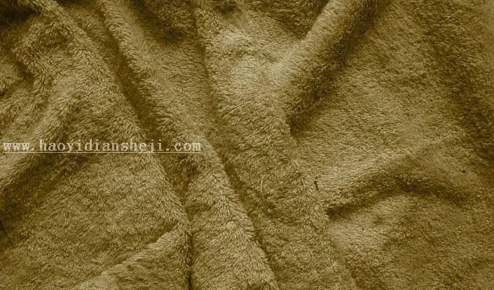 毛巾字，用置换滤镜制作逼真的毛巾字效果_www.haoyidiansheji.com