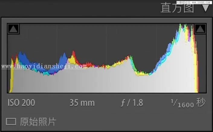 人像修图，用PS把室内人像照片调出暗冷色神秘气质照片_www.haoyidiansheji.com