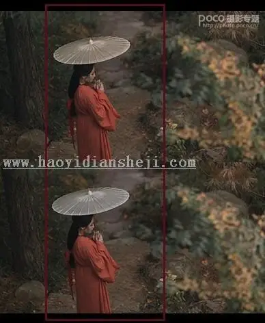 LR调色教程，通过LR调出古风歌人像暗调的照片_www.haoyidiansheji.com