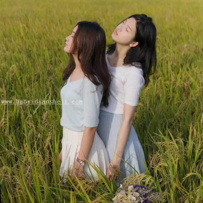 摄影教程，闺蜜照双人摄影教程_www.haoyidiansheji.com
