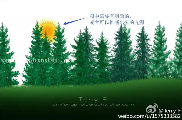 光线处理，给树林人像添加丁达尔光效_www.haoyidiansheji.com