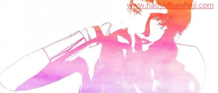 水彩效果，用PS快速制作水彩效果人物照片_www.haoyidiansheji.com