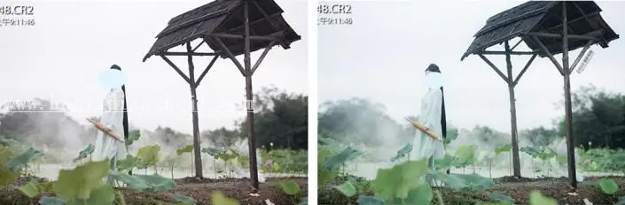 古风照片，用PS和LR制作有意境的古风人像_www.haoyidiansheji.com