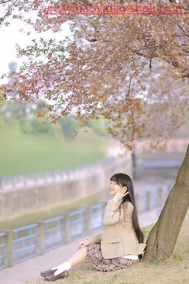 清新人像，快速调出日系樱花照片_www.haoyidiansheji.com