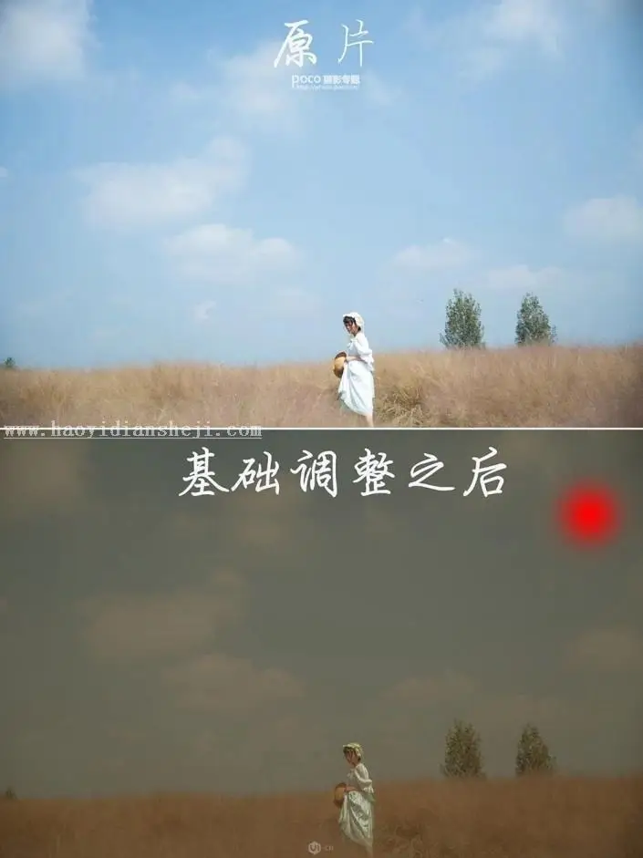 复古色，通过PS把人像调出暗色调的艺术照片_www.haoyidiansheji.com