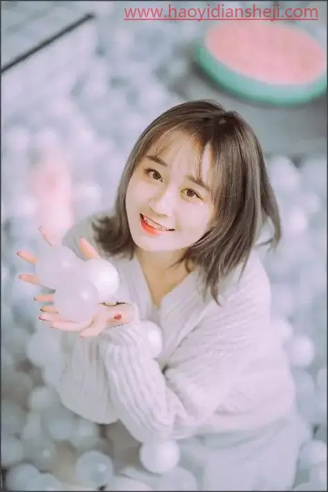 人像调色，通过LR调出卡哇伊的少女风人像_www.haoyidiansheji.com