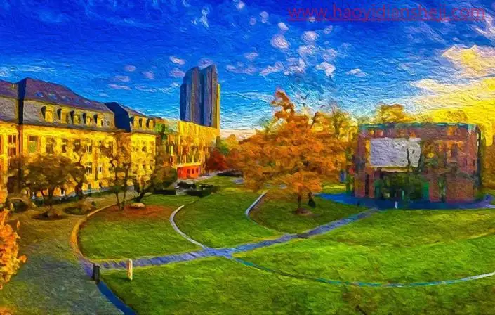 油画效果，制作有梵高风格的油画照片_www.haoyidiansheji.com
