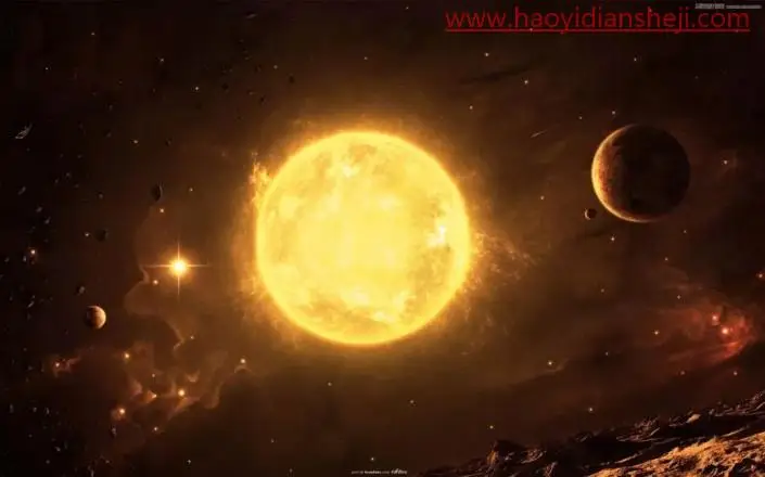 科幻合成，合成一个超酷的科幻舞者海报照片_www.haoyidiansheji.com