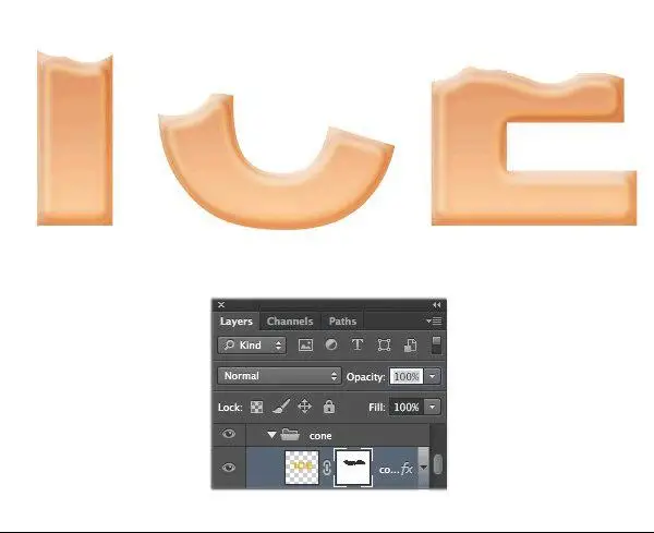 饼干字，用ps创建一个令人垂涎欲滴的冰淇淋文字_www.haoyidiansheji.com