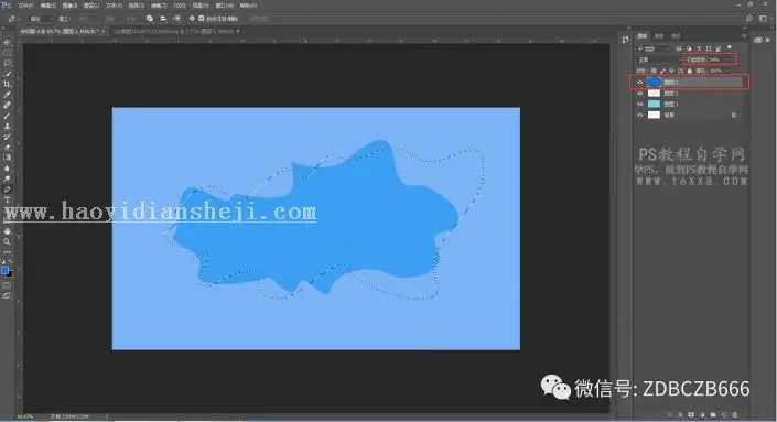 剪影效果，全程不用任何素材在PS中完成一副美妙的剪影_www.haoyidiansheji.com