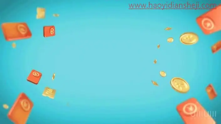 立体字，制作简洁的国庆节立体字海报_www.haoyidiansheji.com