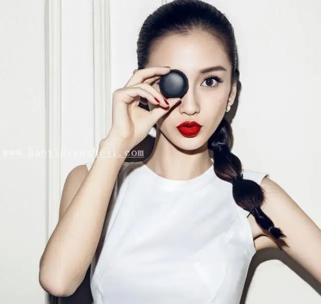 黑白照片，用Angelababy做例子用Photoshop调出黑白复古人像_www.haoyidiansheji.com