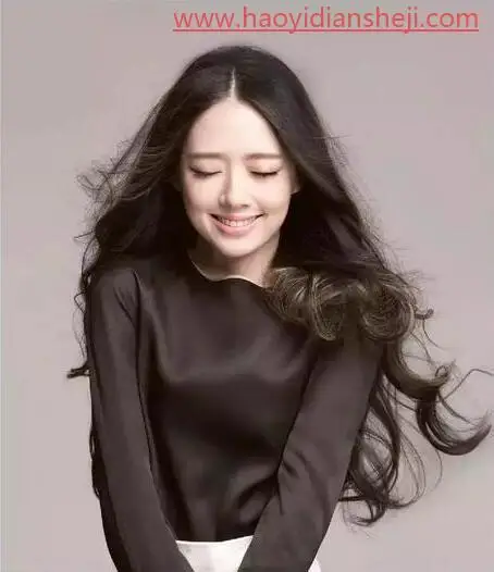 抠发丝，通过PS抠出郭碧婷的头发丝丝_www.haoyidiansheji.com