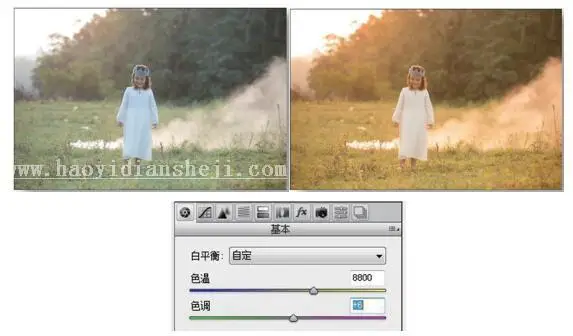 复古色，教你调出欧美流行的复古色_www.haoyidiansheji.com