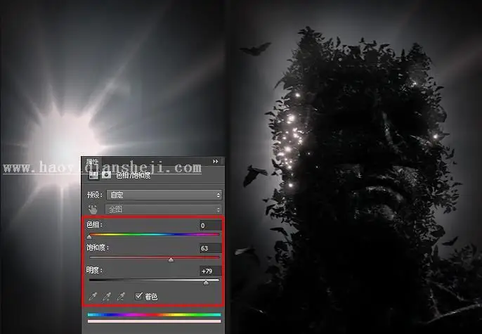 电影海报，设计蝙蝠侠电影海报_www.haoyidiansheji.com