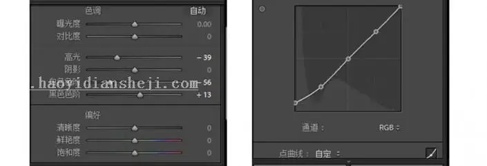剪影效果，制作优美的夕阳下的人物剪影照_www.haoyidiansheji.com