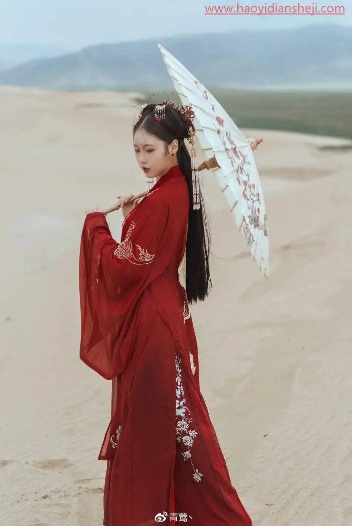 LR调色教程，通过LR调出汉服古韵的人像照片_www.haoyidiansheji.com