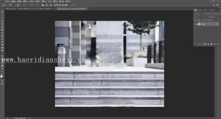 手绘效果，用PS给模特穿一件“透明”的衣服_www.haoyidiansheji.com