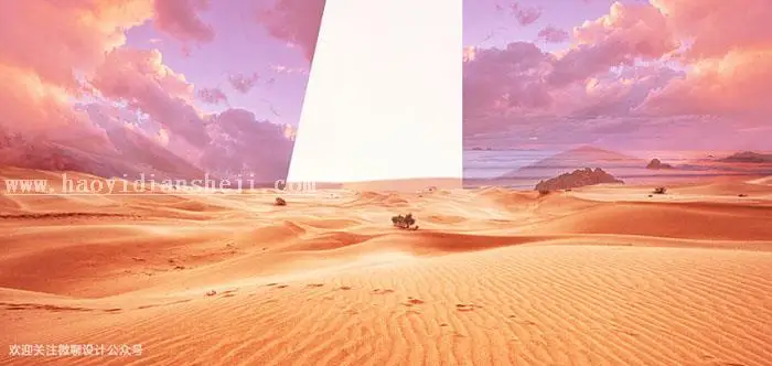 场景合成，用PS合成一张夏日清凉啤酒海报_www.haoyidiansheji.com