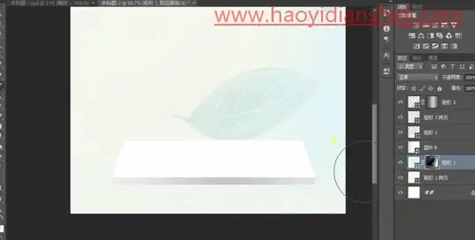产品修图，给白葡萄酒进行精修_www.haoyidiansheji.com