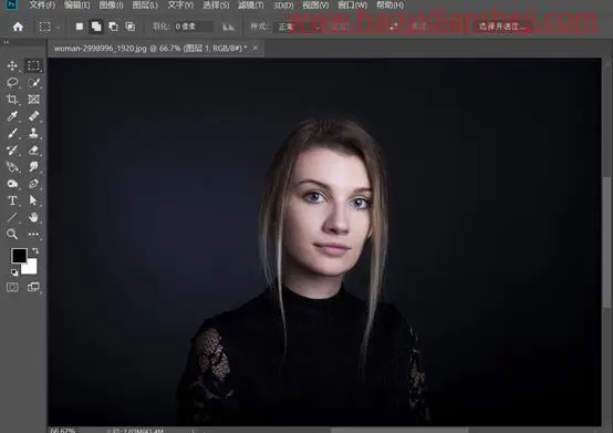 中性灰，用中性灰给人物进行质感修图_www.haoyidiansheji.com