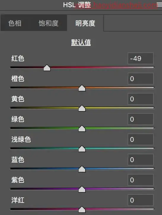 冷色调，调出高级感的森系人物照片_www.haoyidiansheji.com