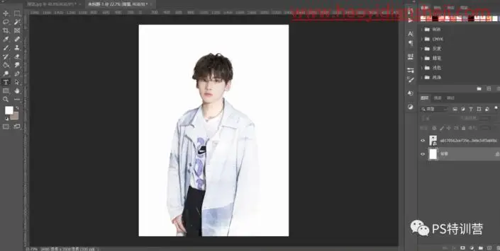 海报制作，追星族给自己的爱豆制作创意海报_www.haoyidiansheji.com