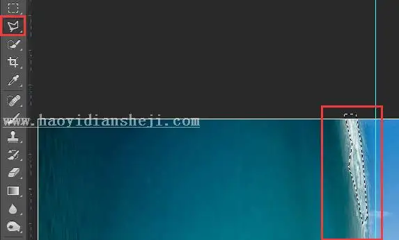 照片合成，用Photoshop合成少女穿越沙漠照片_www.haoyidiansheji.com